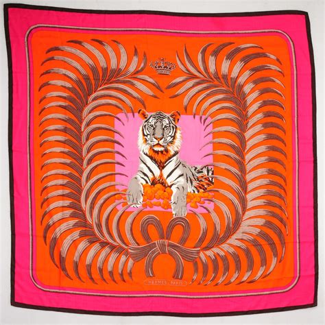 hermes grail tigre royal|Hermès Cashmere and Silk Shawl Tigre Royal Hand Beaded .